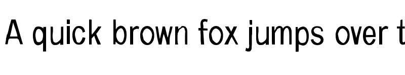 Preview of Music for empty apartments Regular font