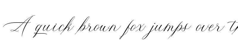 Preview of Mustang Script Regular font