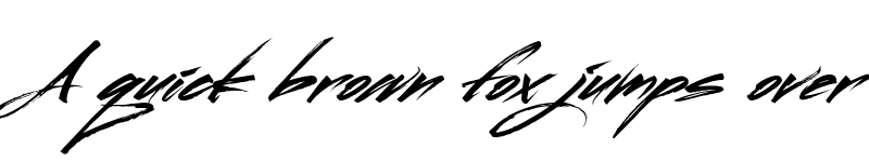 Preview of MustangW01-Regular Regular font