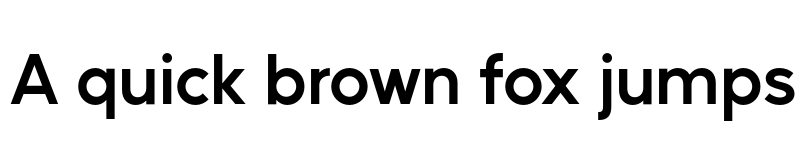 Preview of Mustica Pro Semi Bold font