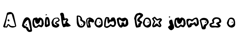 Preview of My Bald Friend Fred Regular font