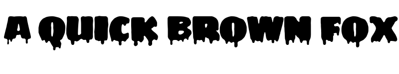 Preview of My Favourite Horror Regular font