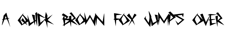 Preview of My Funeral Regular font