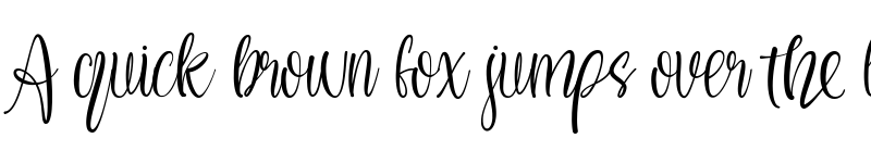 Preview of My Girl Regular font