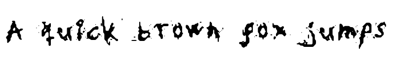 Preview of My Hand Fights Regular font