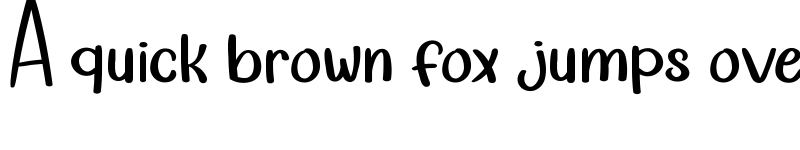 Preview of My Homework Regular font