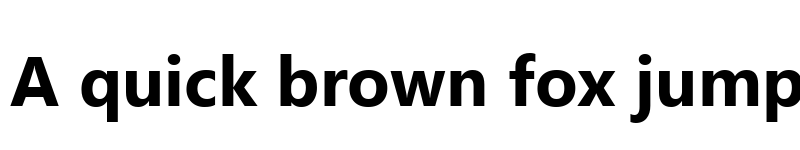 Preview of Myanmar Text Bold font