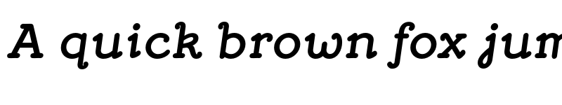 Preview of Mymra Piano Bold Italic font