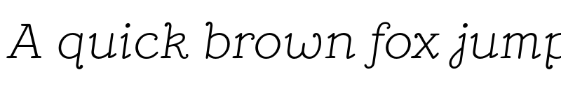 Preview of Mymra Piano Light Italic font