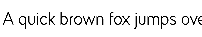 Preview of Myna Light font