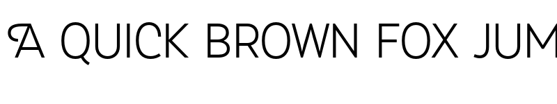 Preview of Myra 4F Caps Light font