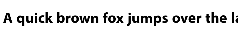 Preview of Myriad Arabic Bold font