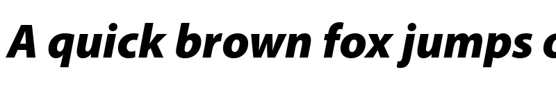 Preview of Myriad Bengali Black Italic font
