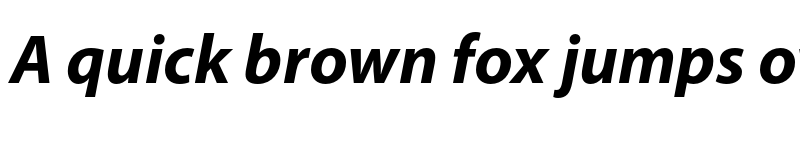 Preview of Myriad Bengali Bold Italic font