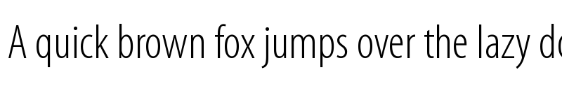 Preview of Myriad Pro Light Condensed font