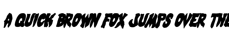 Preview of Mystic Singler CondItalic Regular font