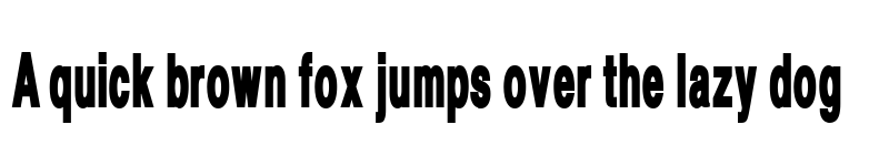 Preview of Mytupi Ultra-condensed ExtraBold font