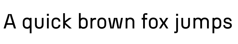 Preview of N27 Regular font