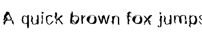 Preview of N8ghtmare Medium font