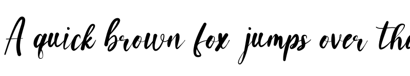 Preview of Nacowela Regular font