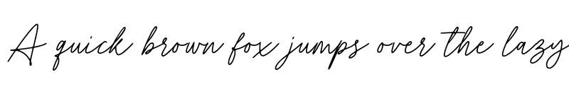 Preview of Nadia Heart Regular font