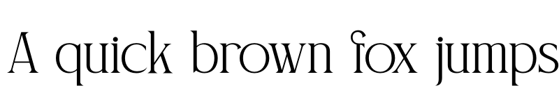 Preview of Naftegfo Regular font