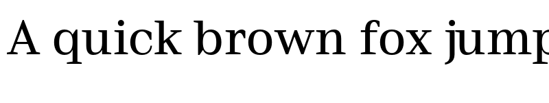 Preview of Naga Regular font