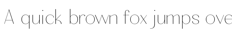 Preview of Nagaiya Thin font