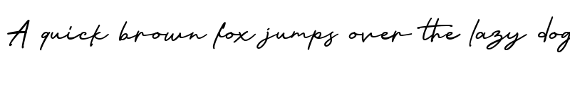 Preview of Nagietha Regular font