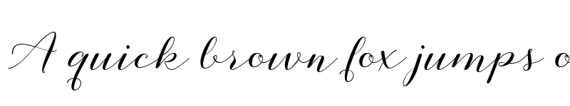 Preview of Nagitsya Regular font