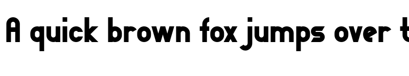 Preview of NAHONY Regular font