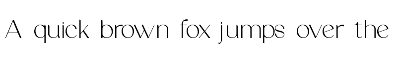 Preview of Nalieta Regular font