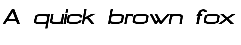 Preview of Nalom Bold Italic font