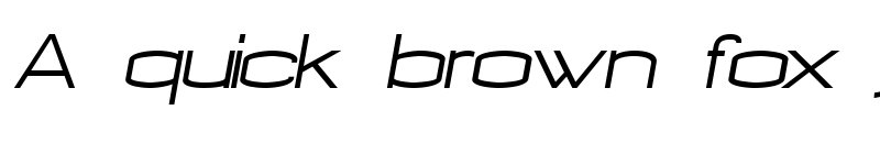 Preview of Nalom Italic font