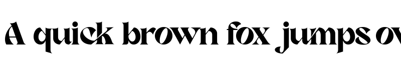 Preview of Nambya Regular font