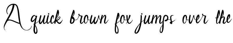 Preview of Nancy Everly Demo Regular font