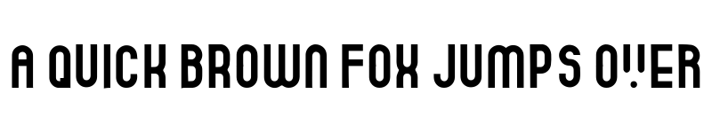 Preview of Nando Regular font