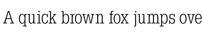 Preview of Napoleon-Light Regular font