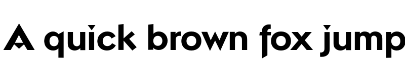 Preview of Napoli-Bold Regular font