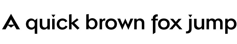 Preview of Napoli-DemiBold Regular font