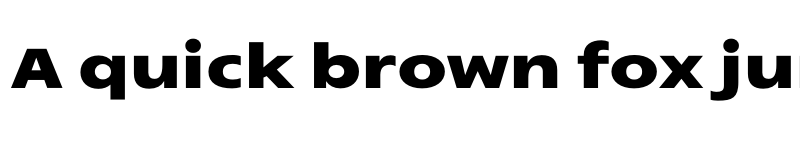 Preview of Narkiss Hadash Extended Heavy font