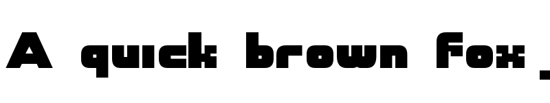 Preview of NASDAQER Heavy font