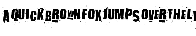 Preview of NastyMSG2 Regular font