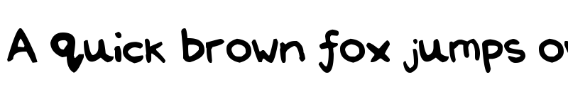 Preview of Nathan's Notations Regular font