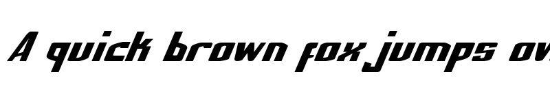 Preview of National Express Italic Italic font