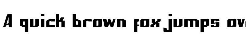 Preview of National Express Regular font