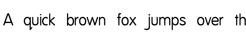 Preview of National First Font Normal font