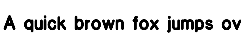 Preview of National Park Heavy font