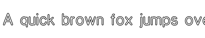 Preview of National Park Outline font