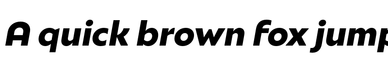 Preview of Natom Pro Bold italic font